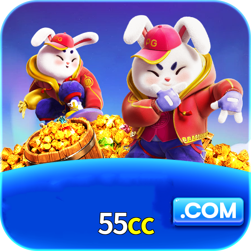 Imagem promocional da 55cc mostrando a plataforma e suas vantagens